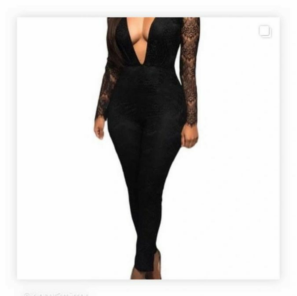 Black jumpsuit